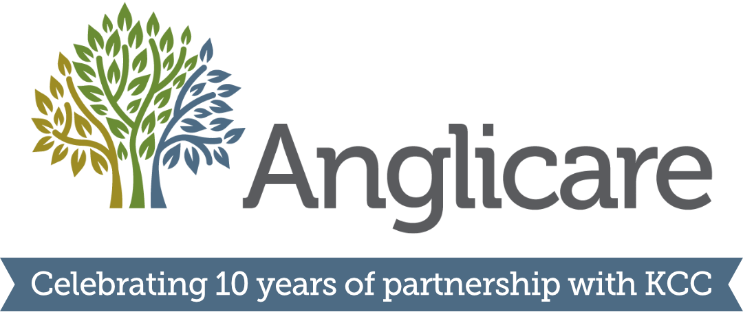 anglicare logo 10 years of partnership with kcc